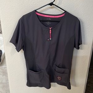 Koi scrub top
